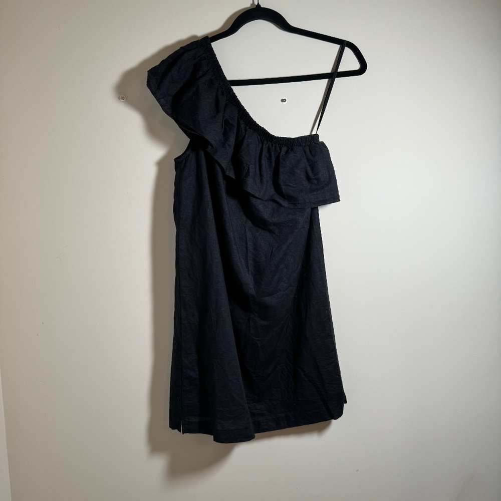 J. Crew One Shoulder Dress